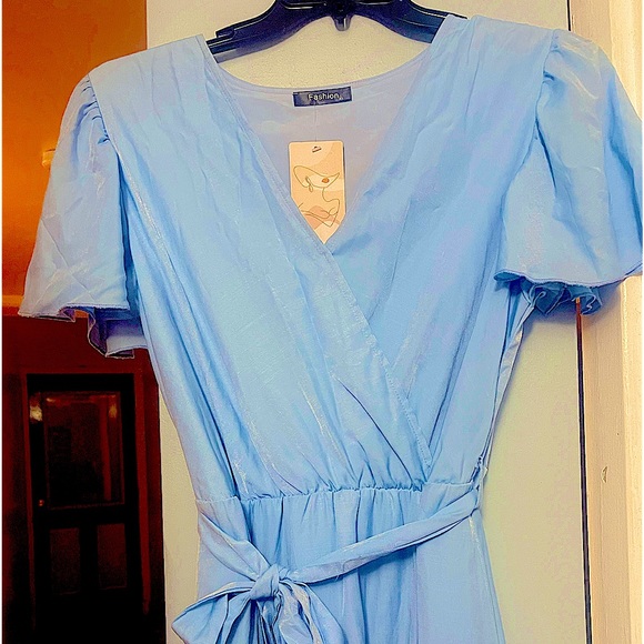 Women’s blue XL dress - Picture 3 of 6